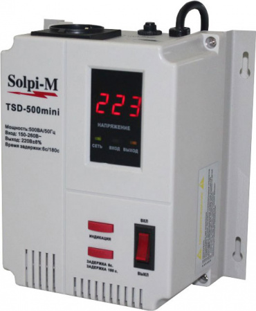 Фото товара Стабилизатор напряжения SOLPI-M TSD-500mini. Изображение №1